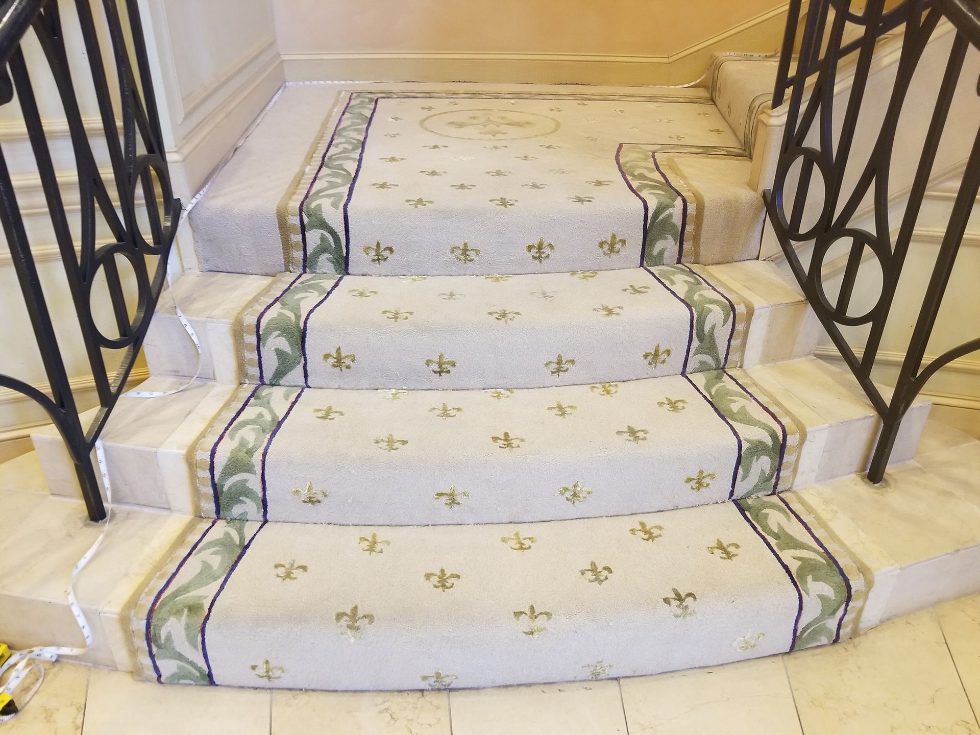 Customized stair runner