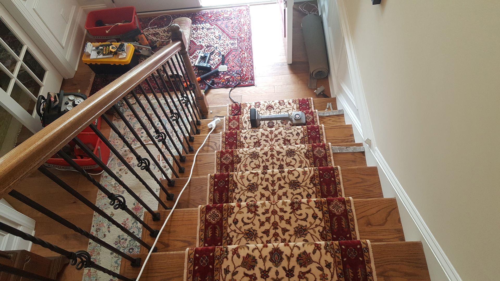 Oriental floor runner