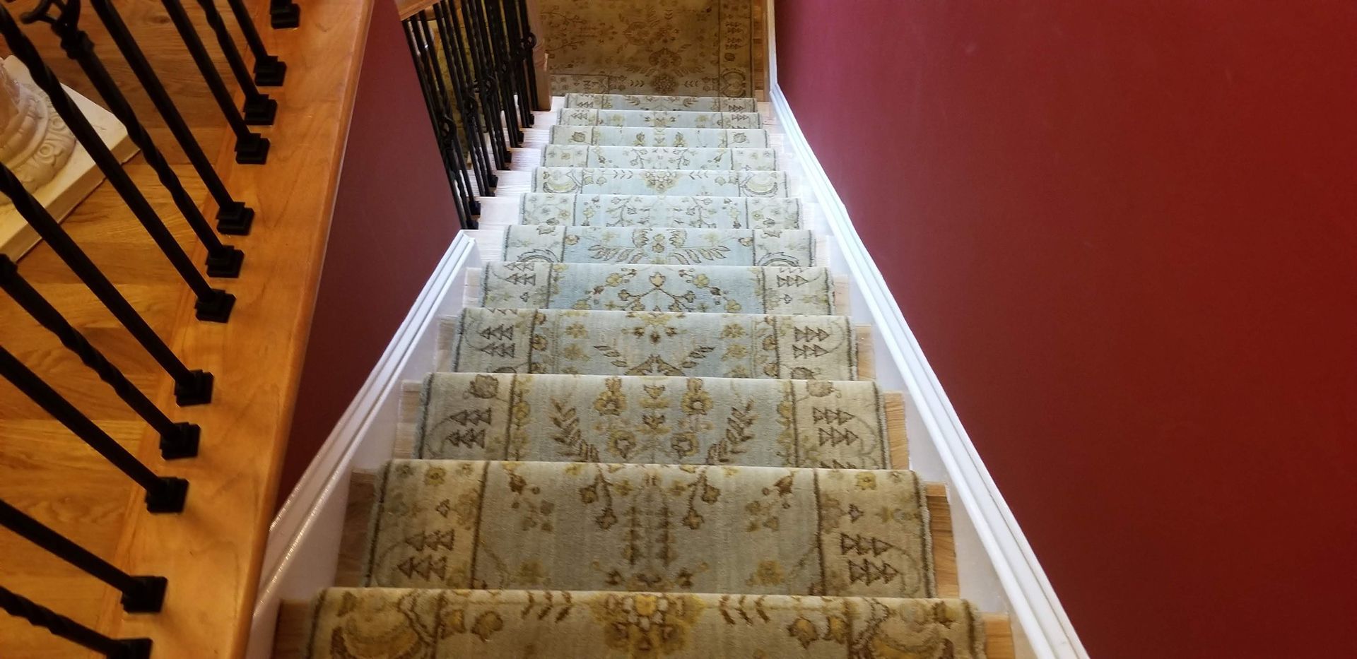 Oriental home floor runner