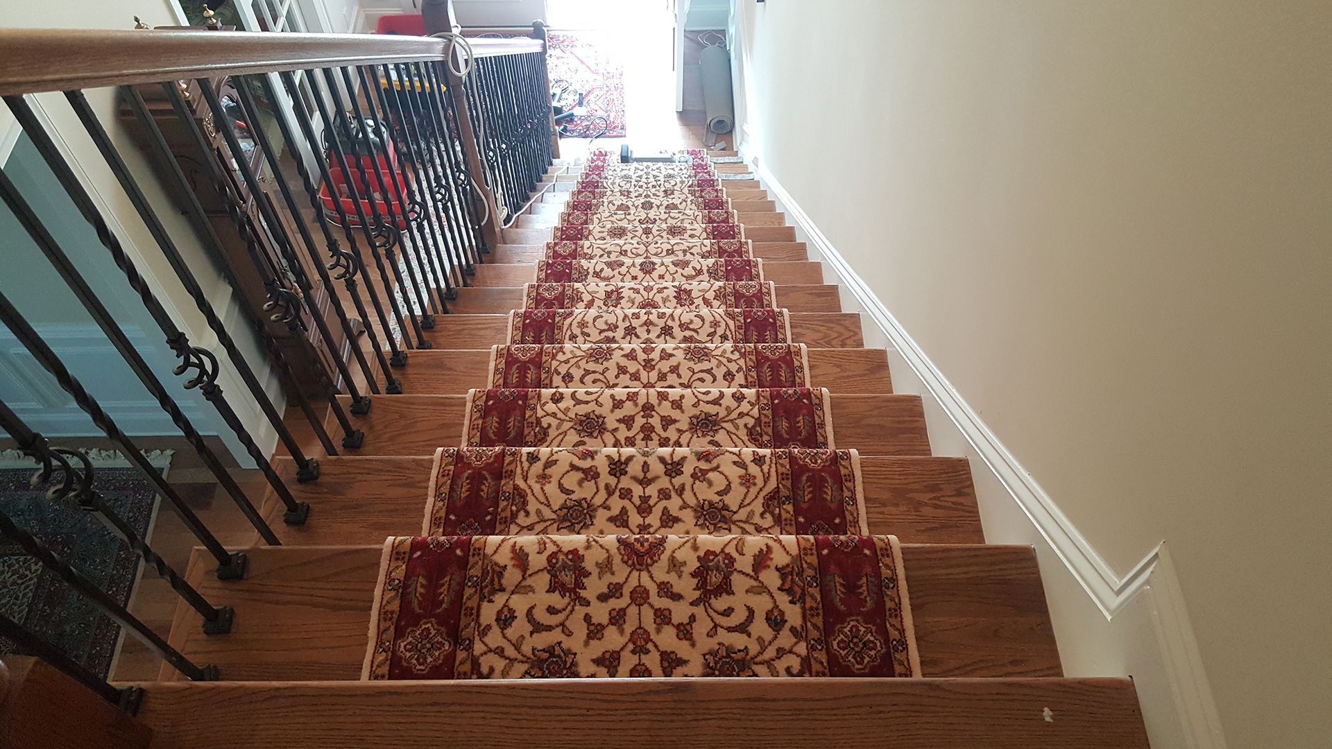 New floor runner installations