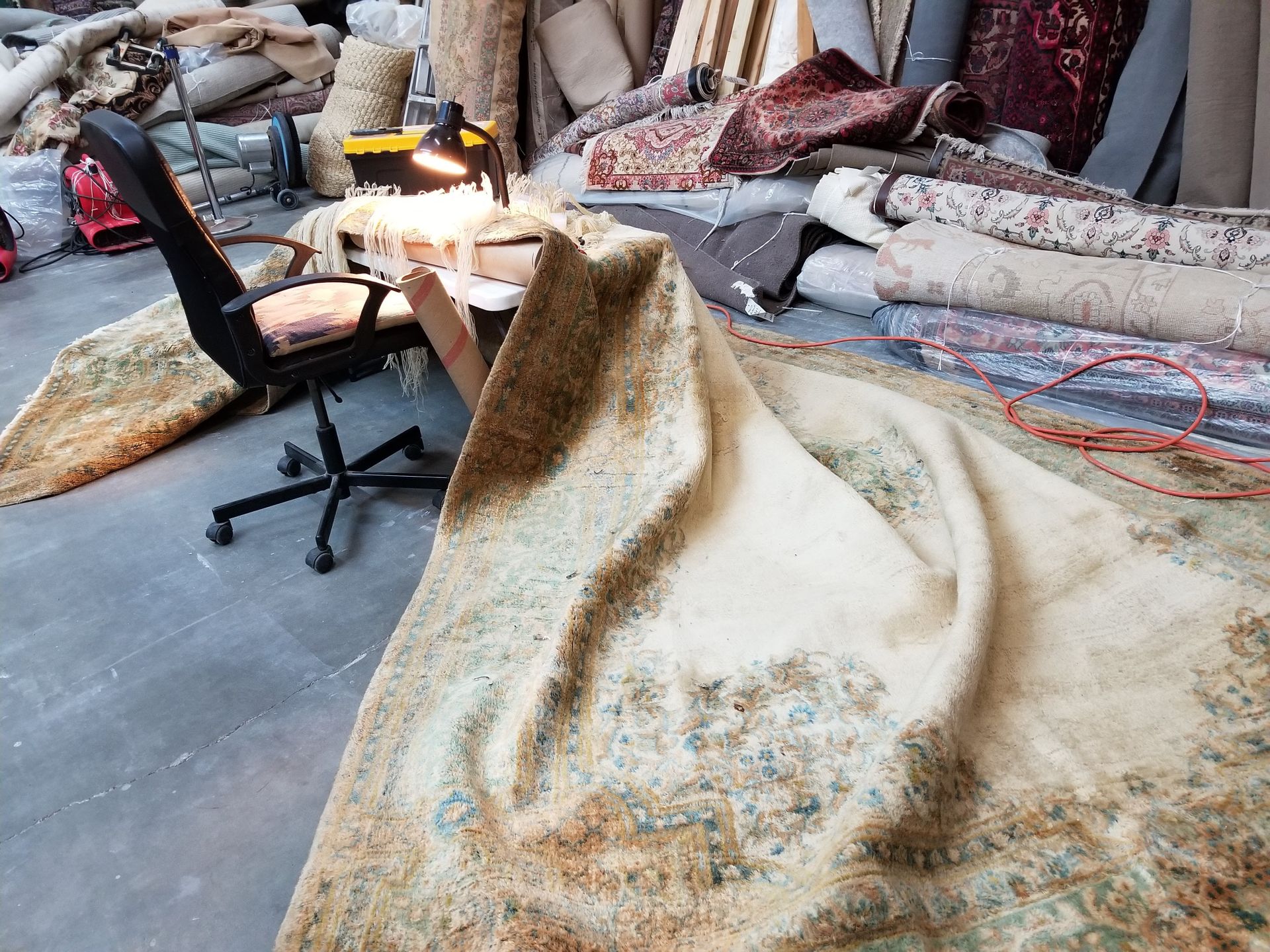 rug fringe repair service