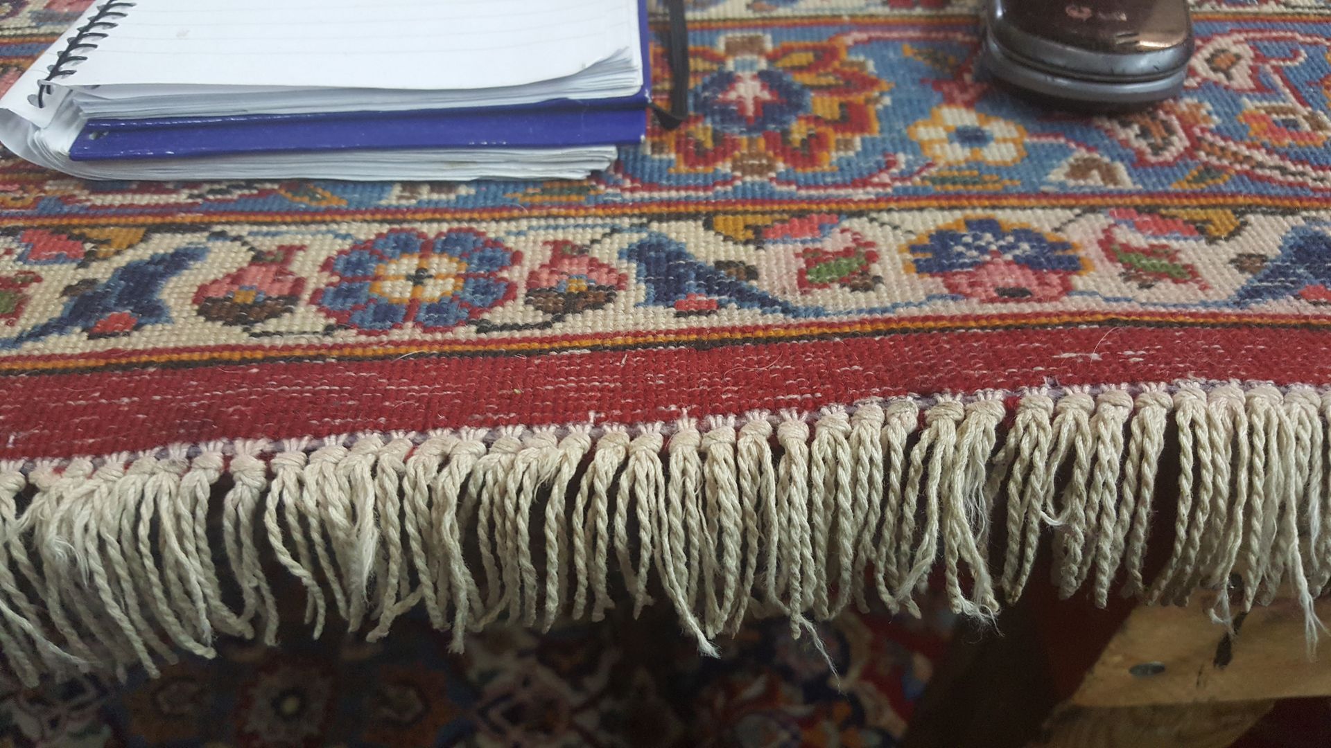 close up of the finished project