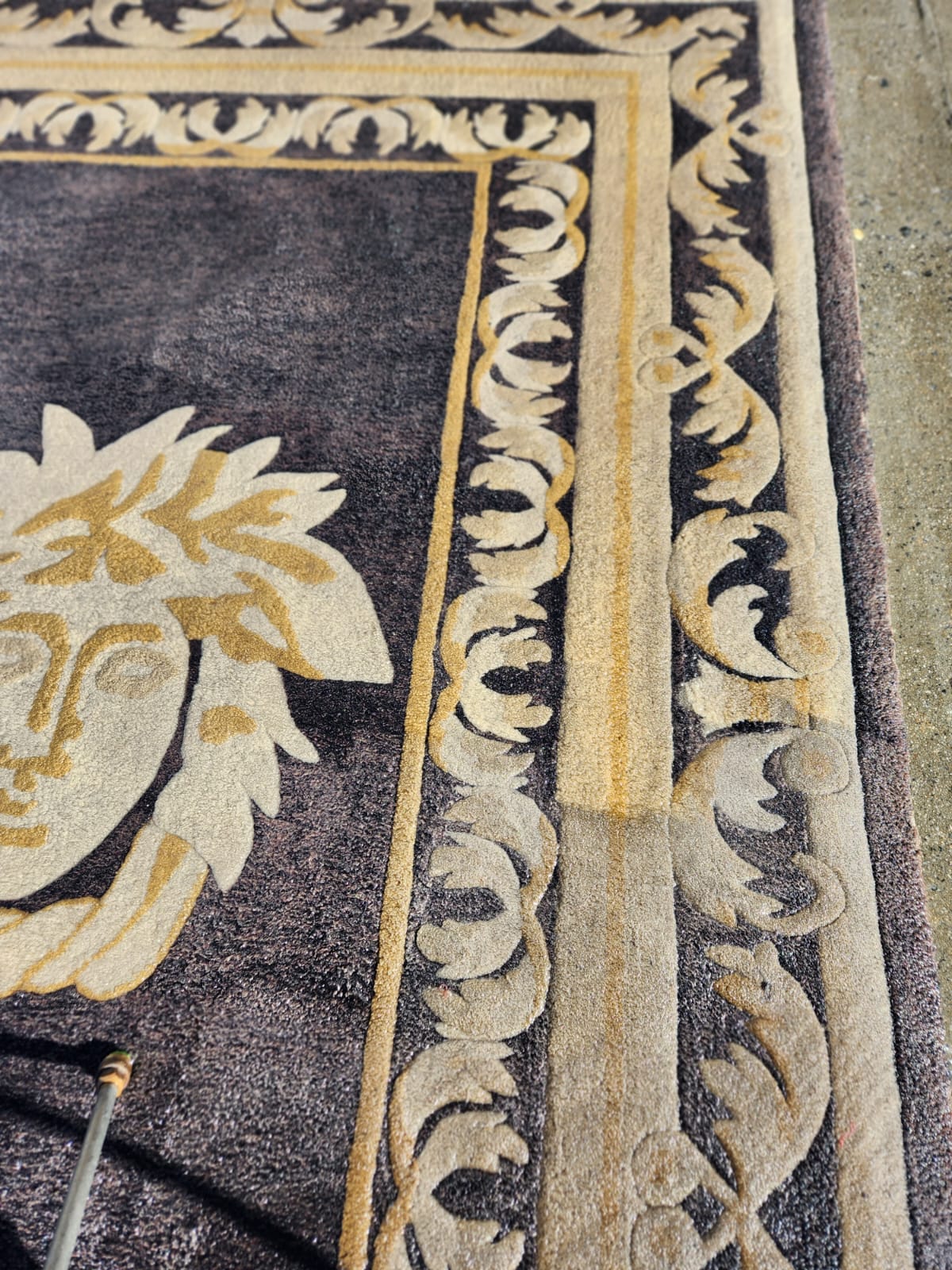 difference of two sections of the rug