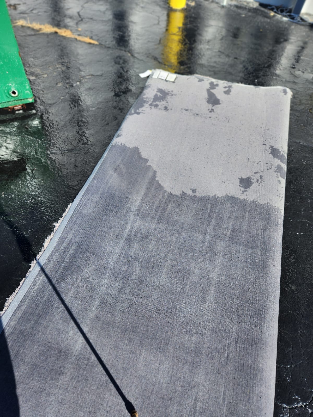 underside of the rug