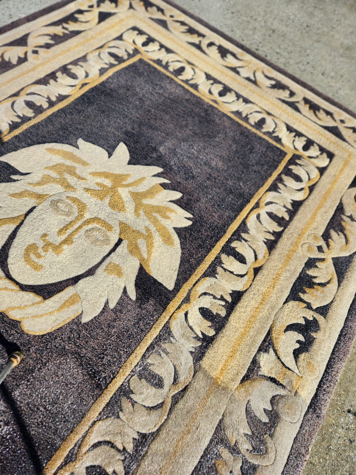 cleaning of elegant rug