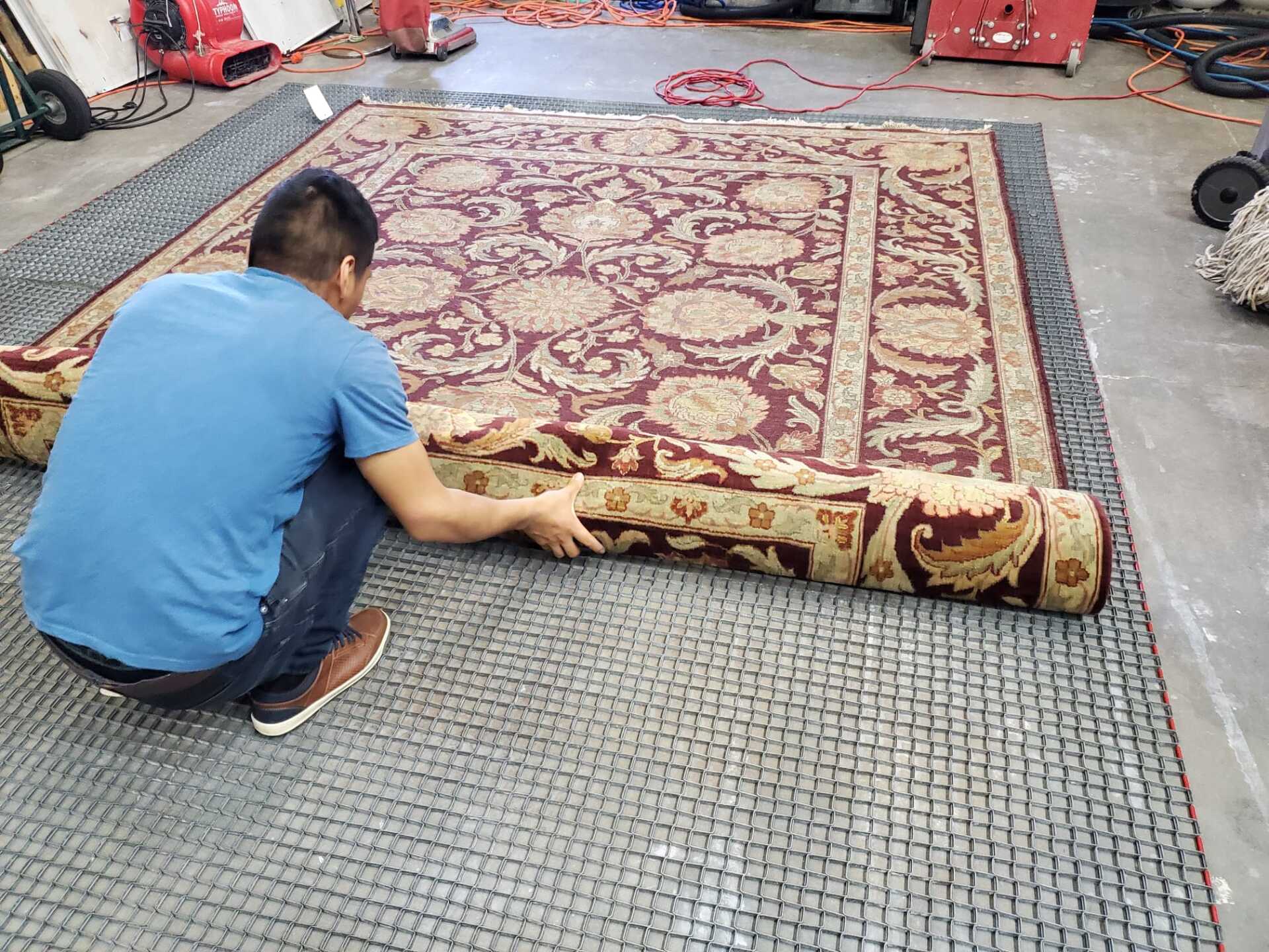Rug dusting 06