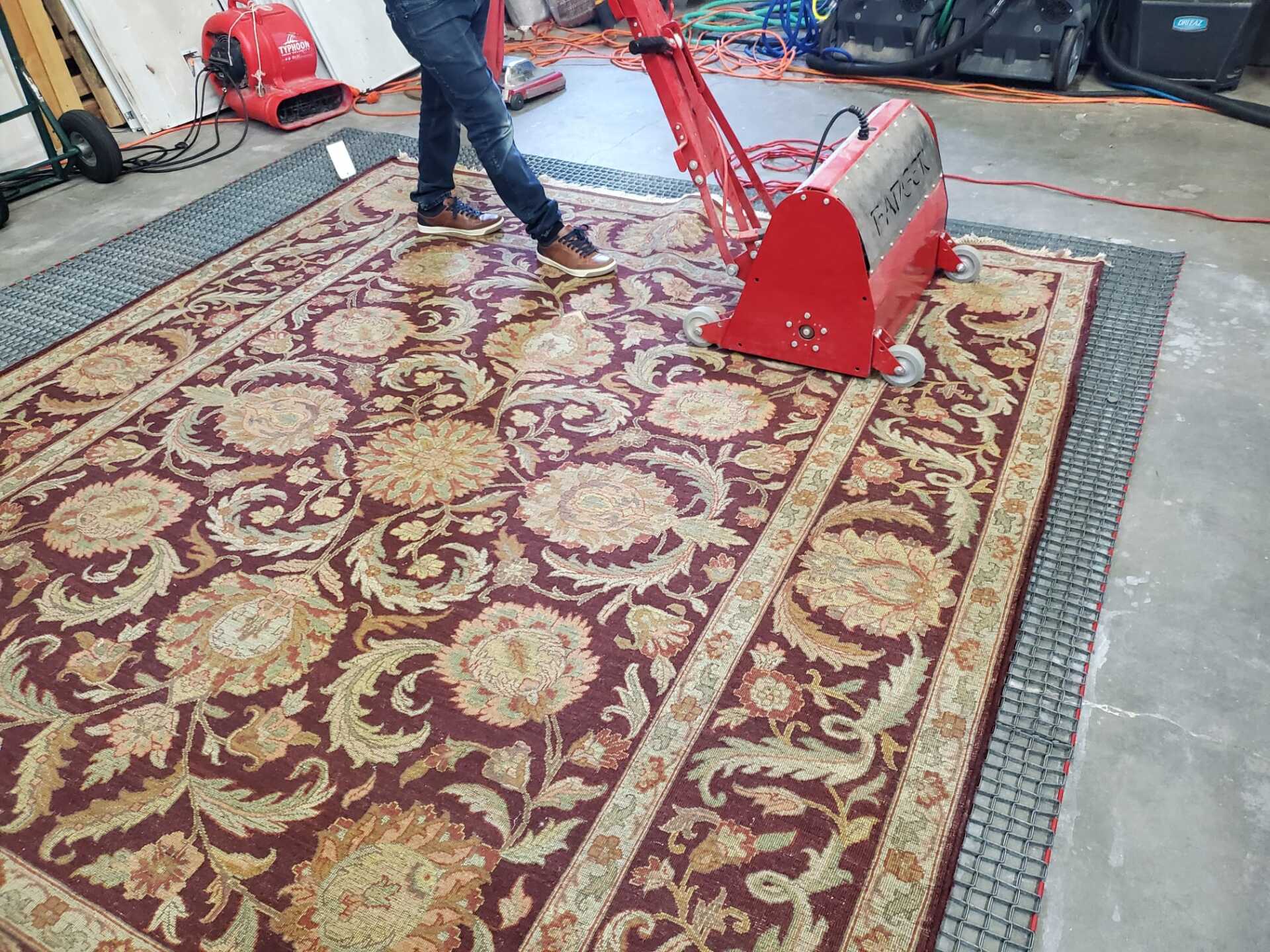 Rug dusting 08