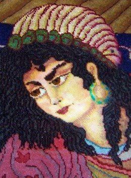 after rug dye restoration of Dior team