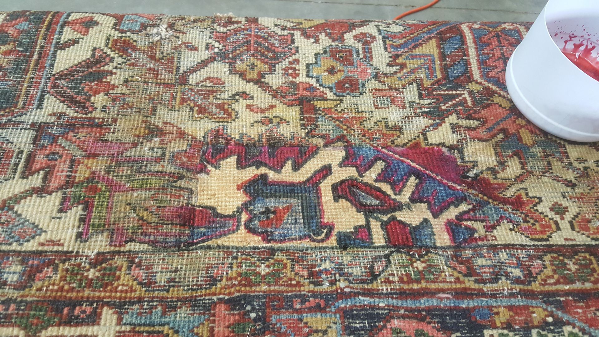 carpet rug dyeing