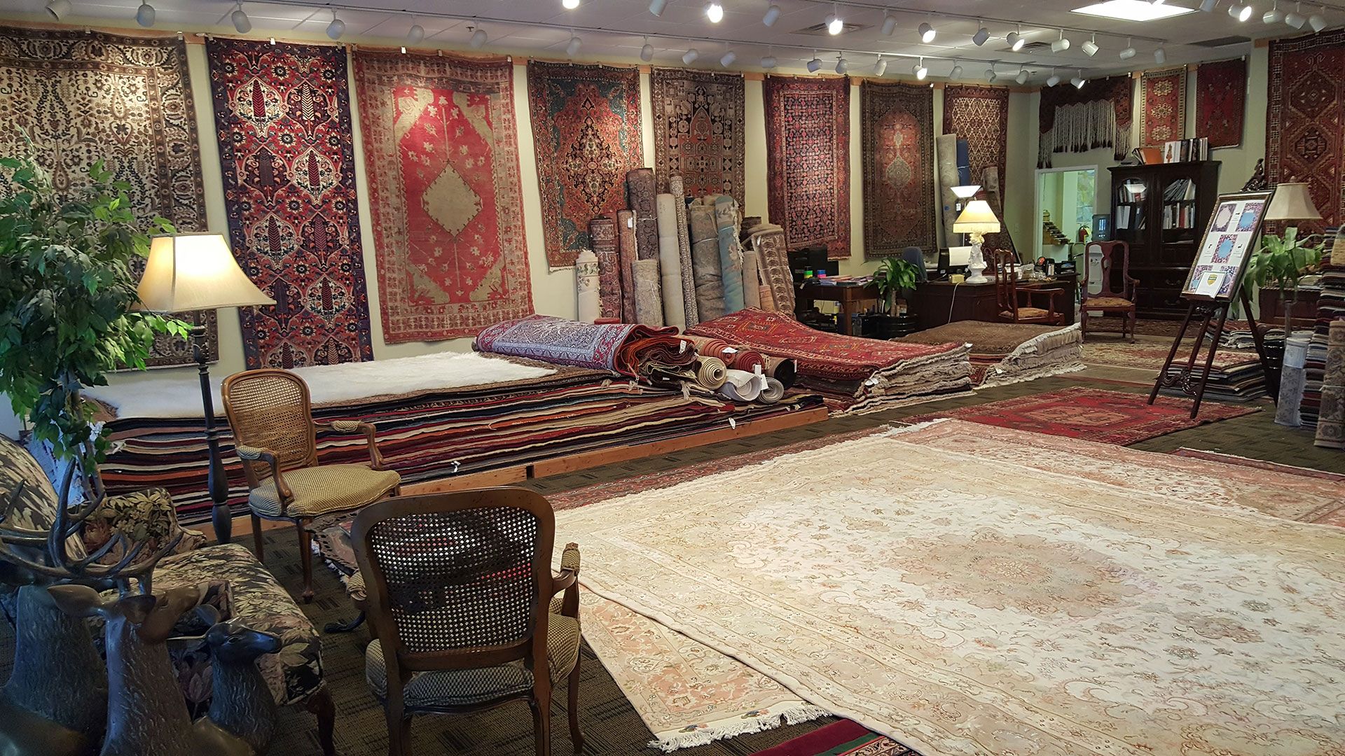 Dior rug showroom