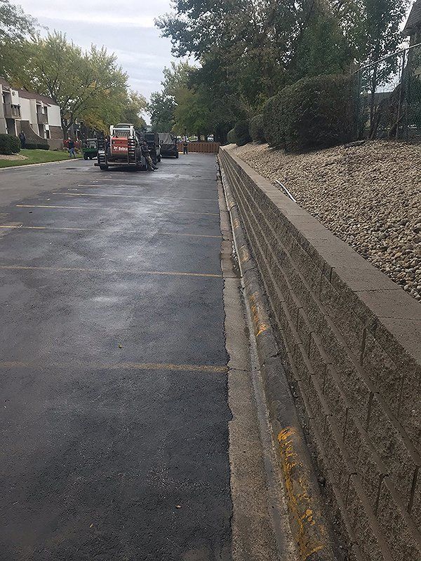 Farmingdale finished wall