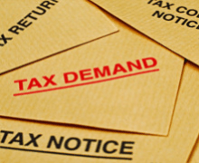 Tax demand