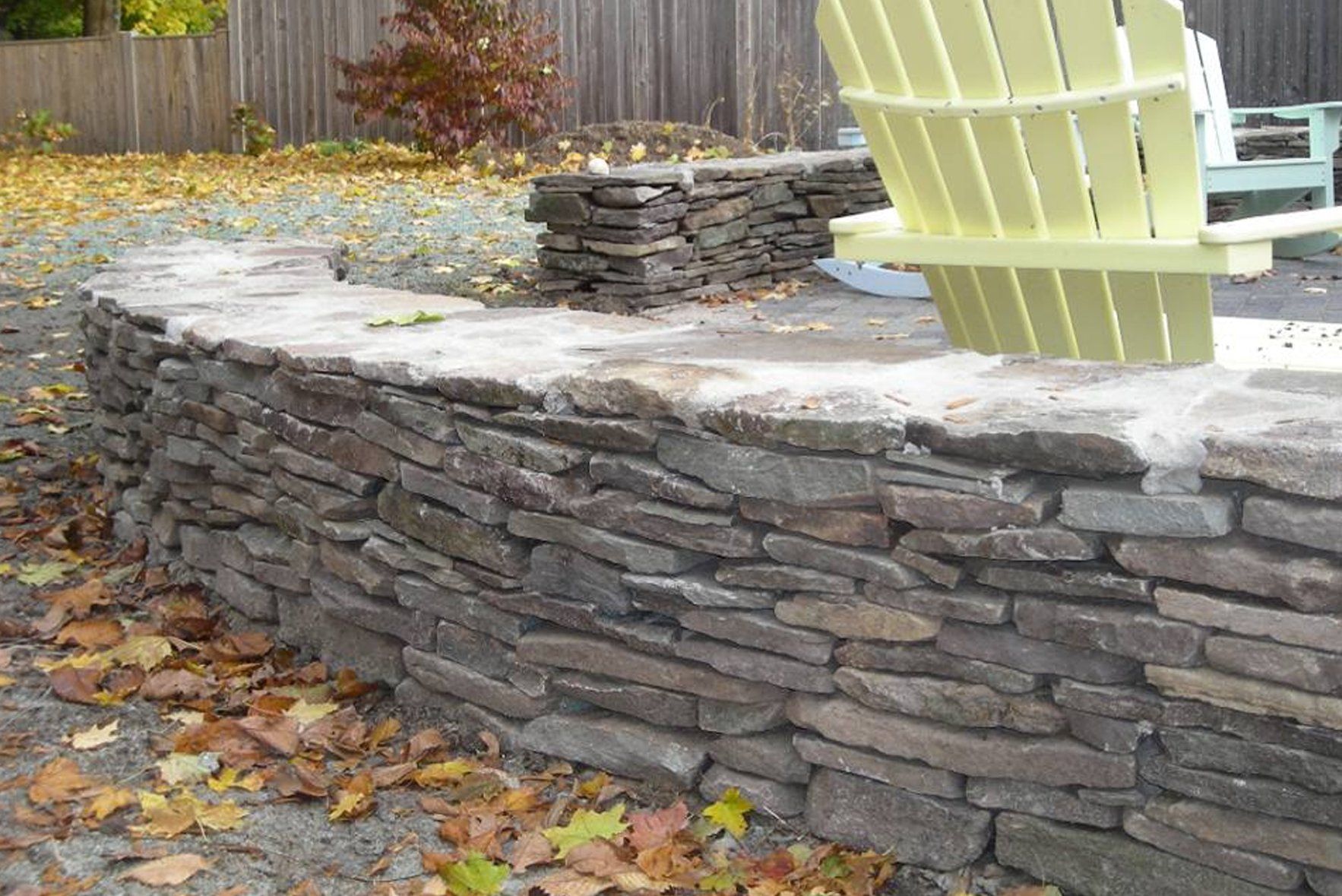 Stone patio