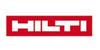 Red HILTI logo on a white background