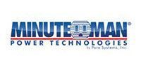 Minute Man Power Technologies logo with blue and red text on a white background