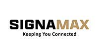 SIGNAMAX logo with black and gold text and the tagline “Keeping You Connected”