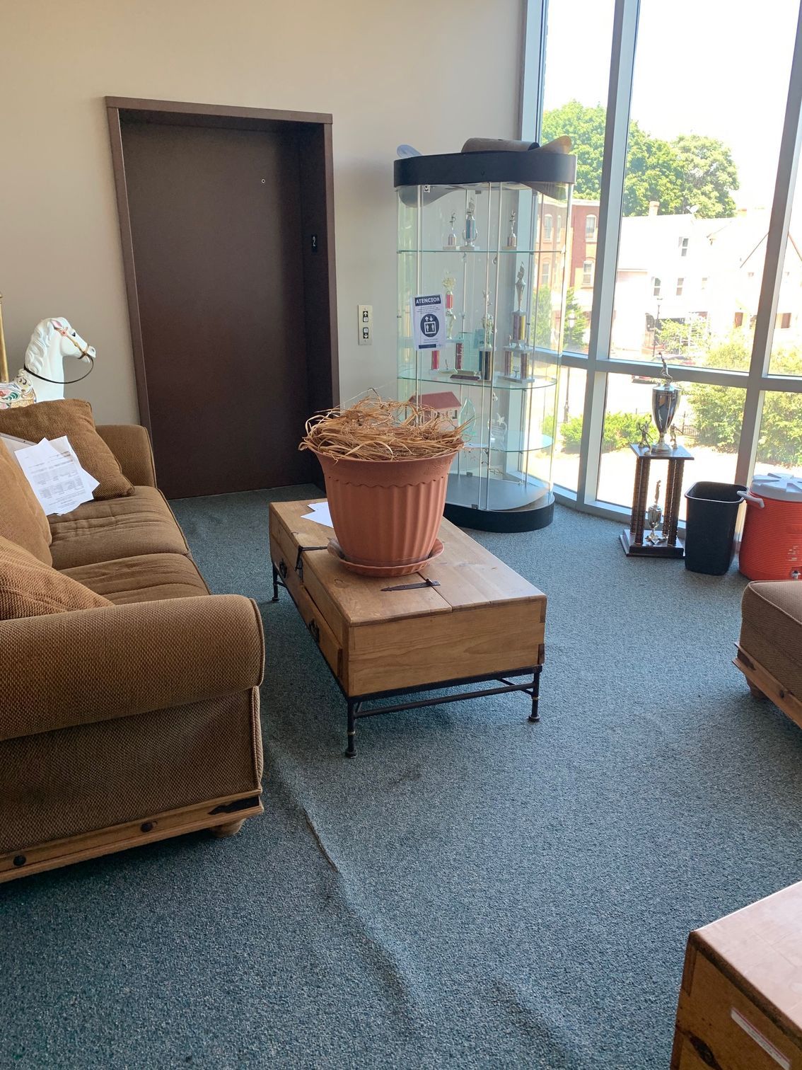 Room carpet - Before