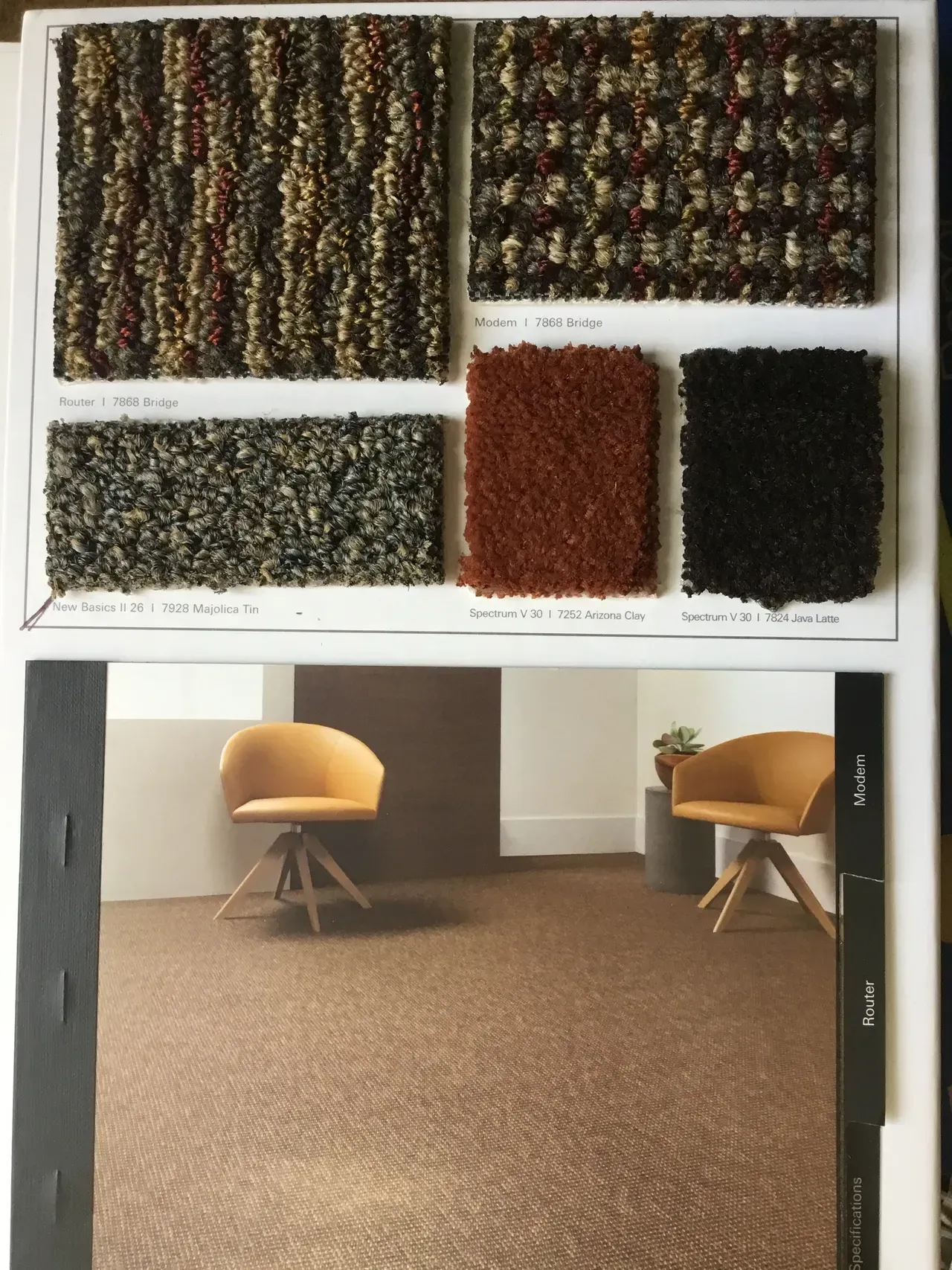 Mohawk floor covering selection