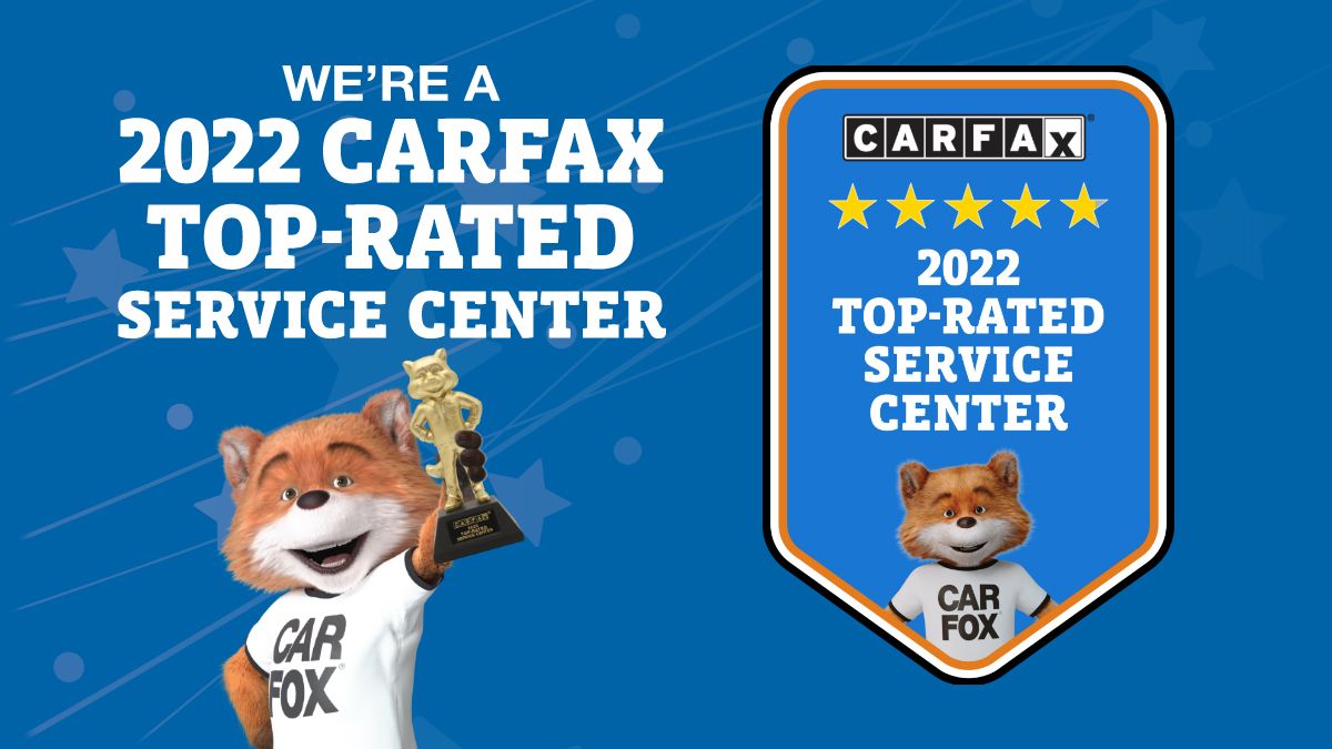 Carfax 2021 Top Rated Service Center