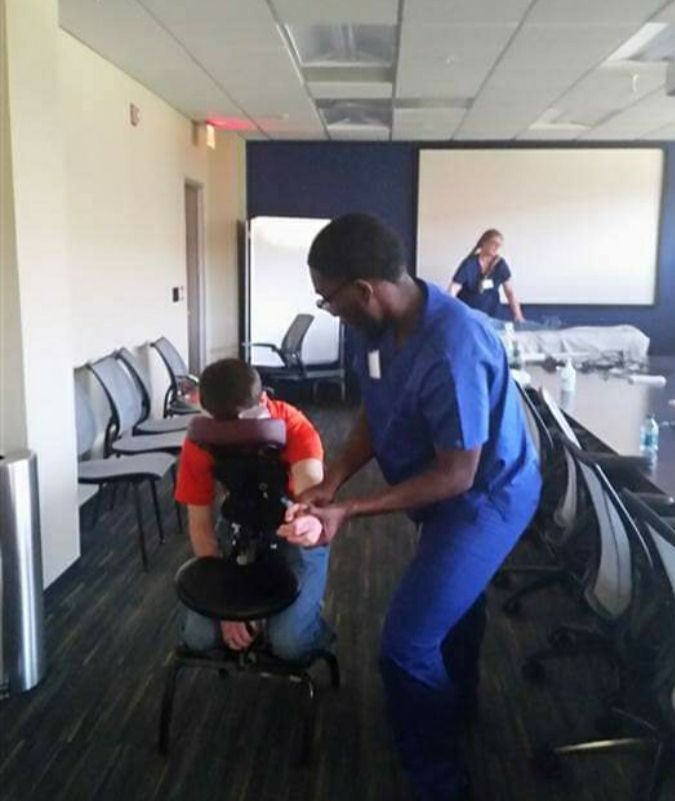 massage on corporate event