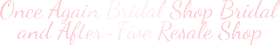 Once Again Bridal Shop - Logo