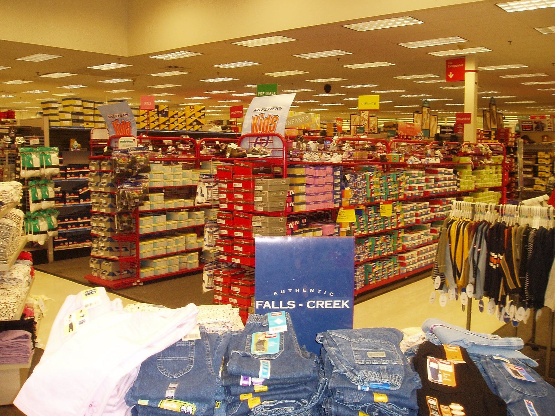 interior view of Meijer store