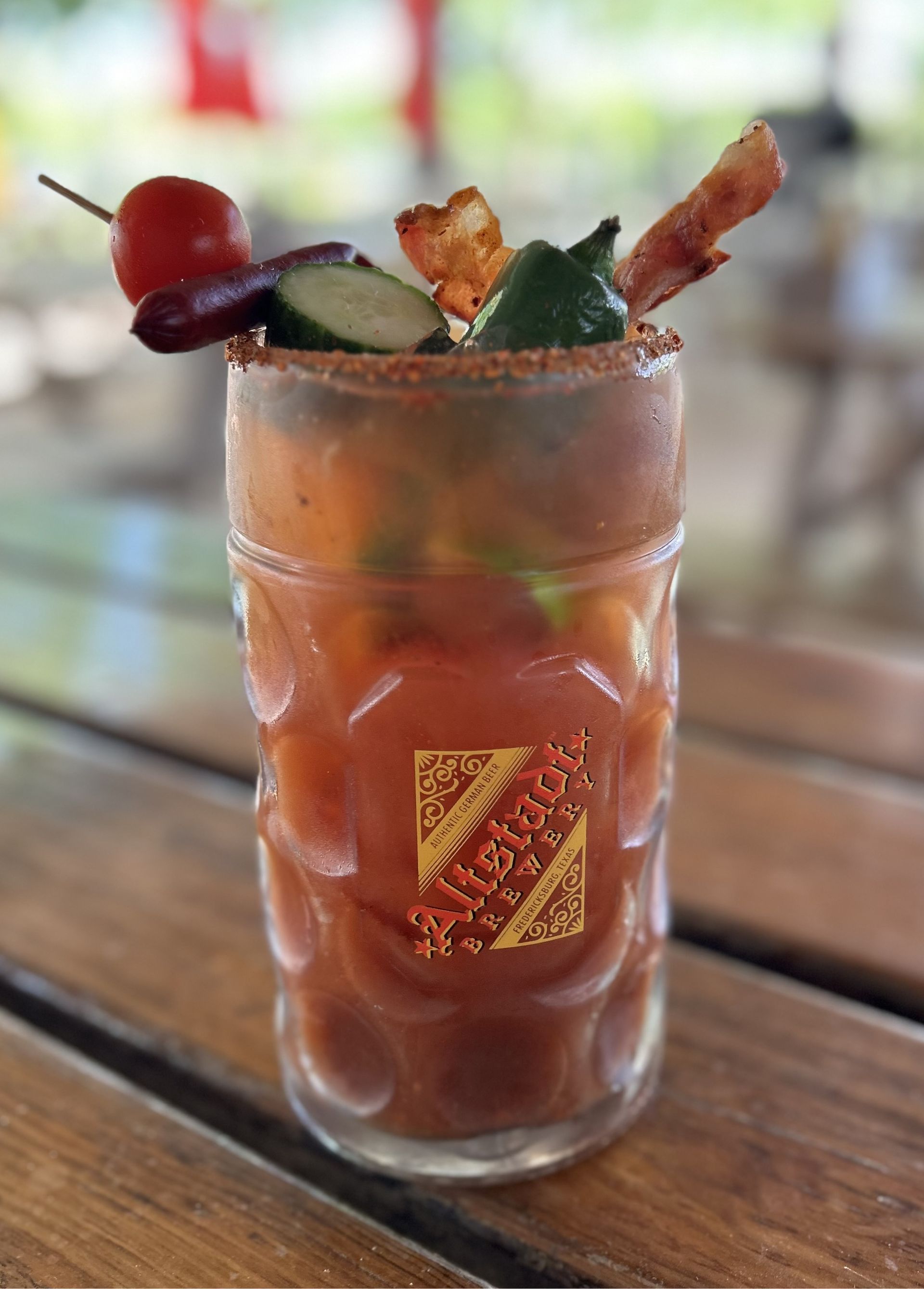 Bloody Mary cocktail.