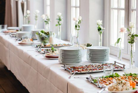 Catering for wedding events