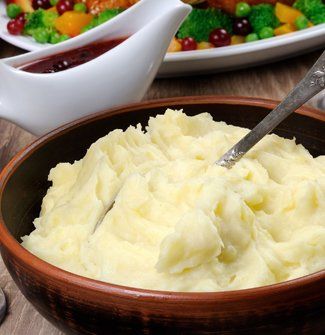 Whipped Potatoes with Gravy