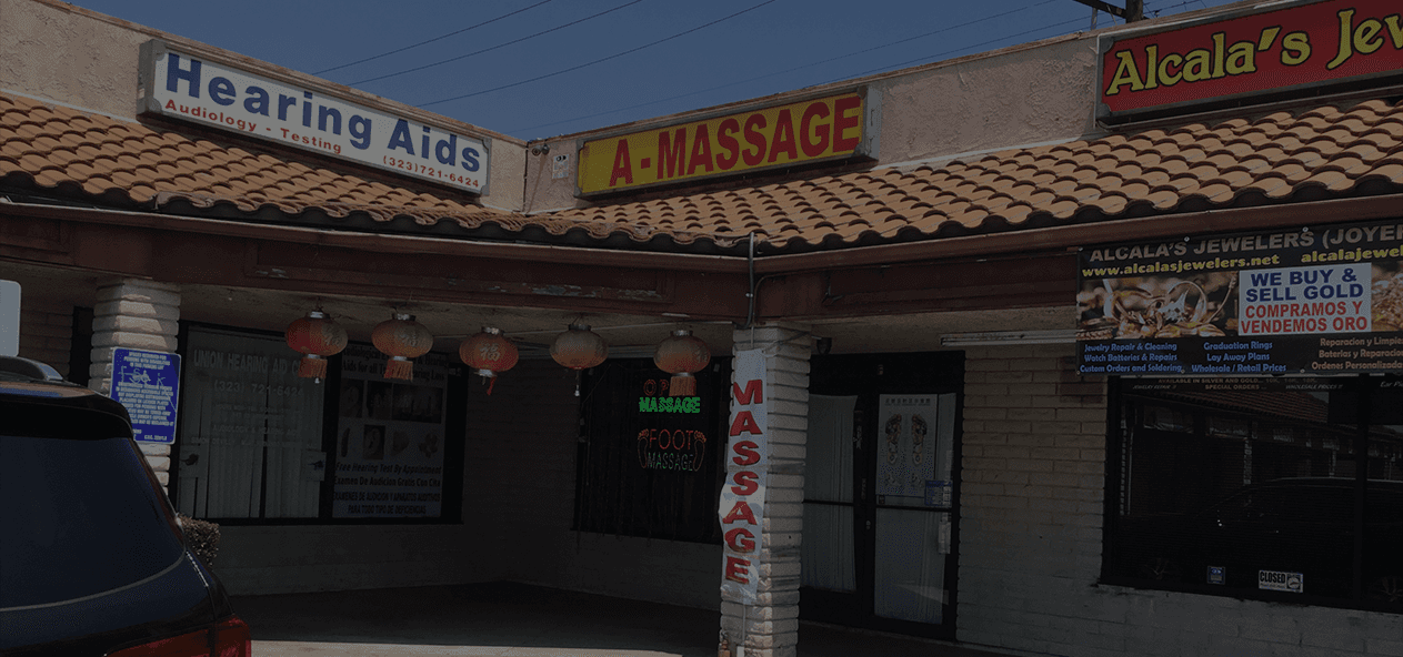 A+ Massage storefront