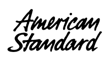 American Standard logo in black cursive text.