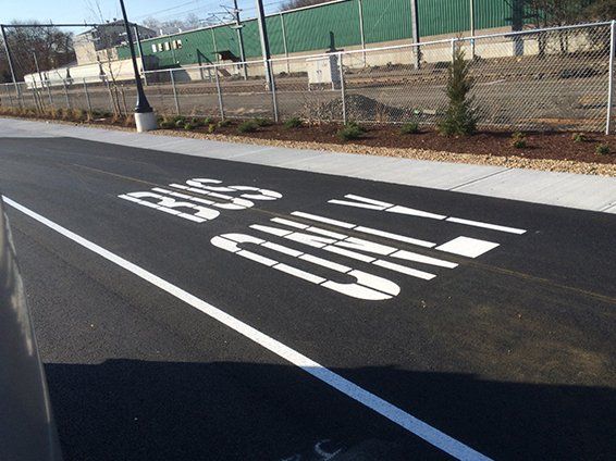 Bus Lane Marking