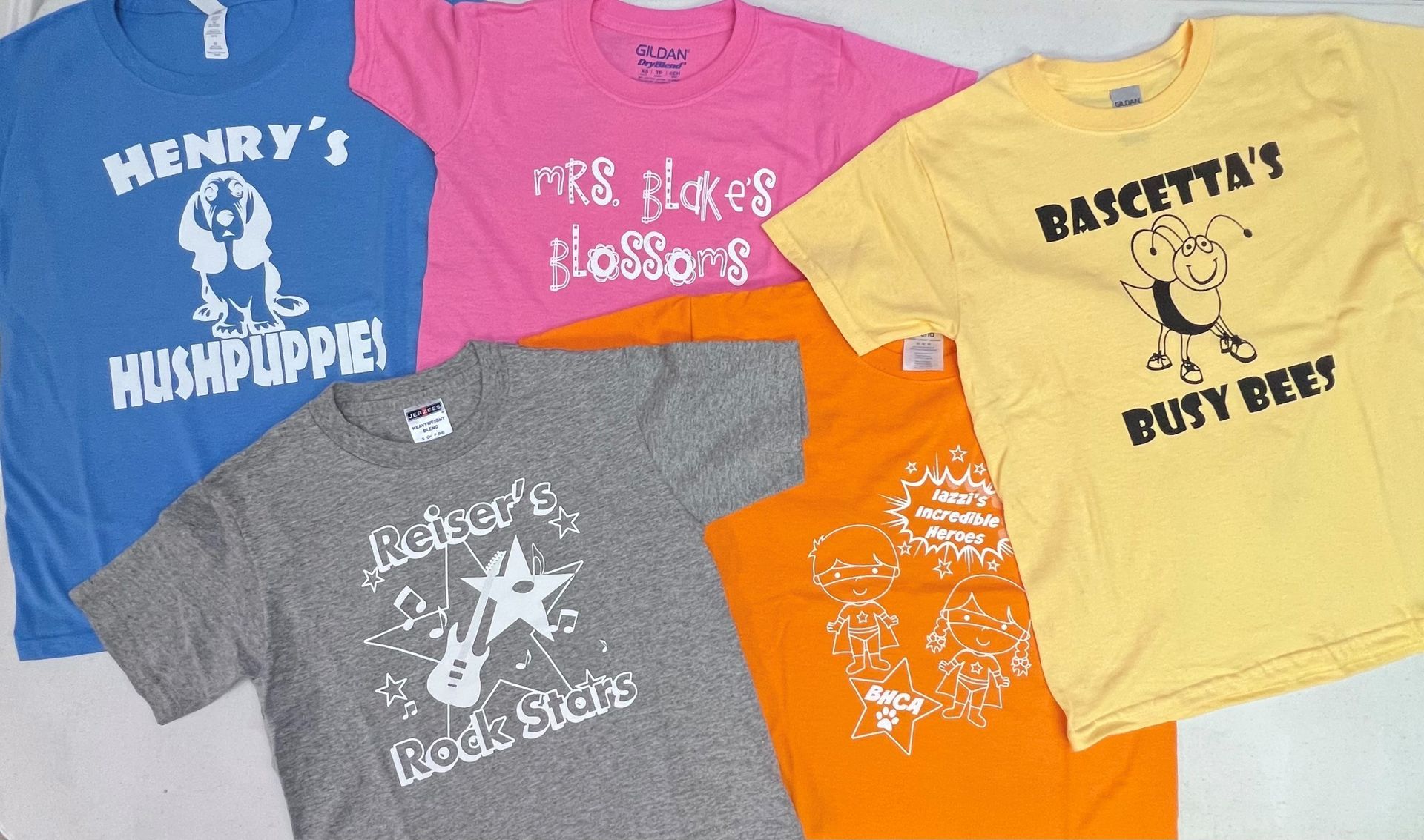 Assorted kids t-shirts