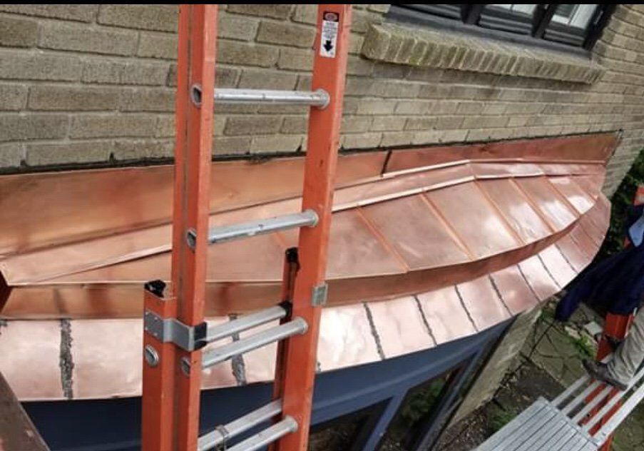 Copper roofing projects