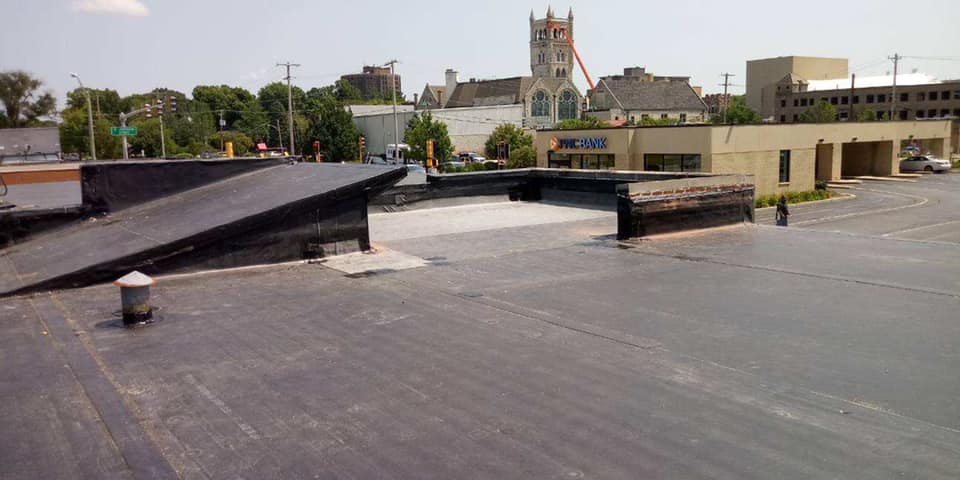 Flat roofing projects