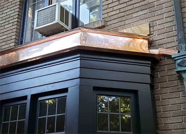 Copper roofing projects