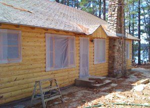 log home restoration