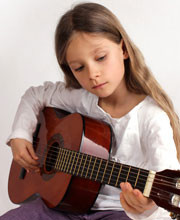 Guitar lesson for kids