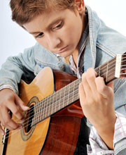 Guitar lesson for kids