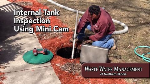 internal tank inspection using mini cam