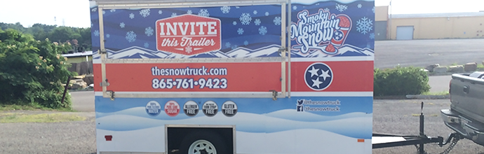 Trailer decal