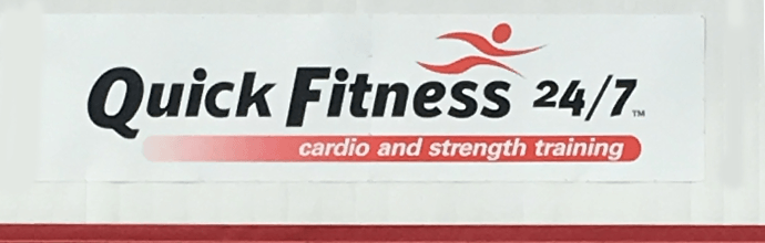 Quick Fitness signage