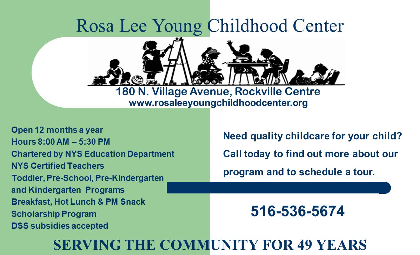Rosa Lee Young Childhood Center Brochure