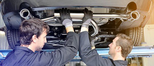 Muffler inspection and replacement
