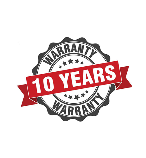 10-year Warranty Seal