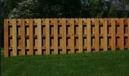 Wood fences