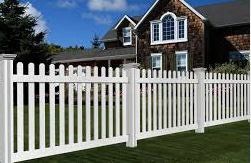 Vinyl fence