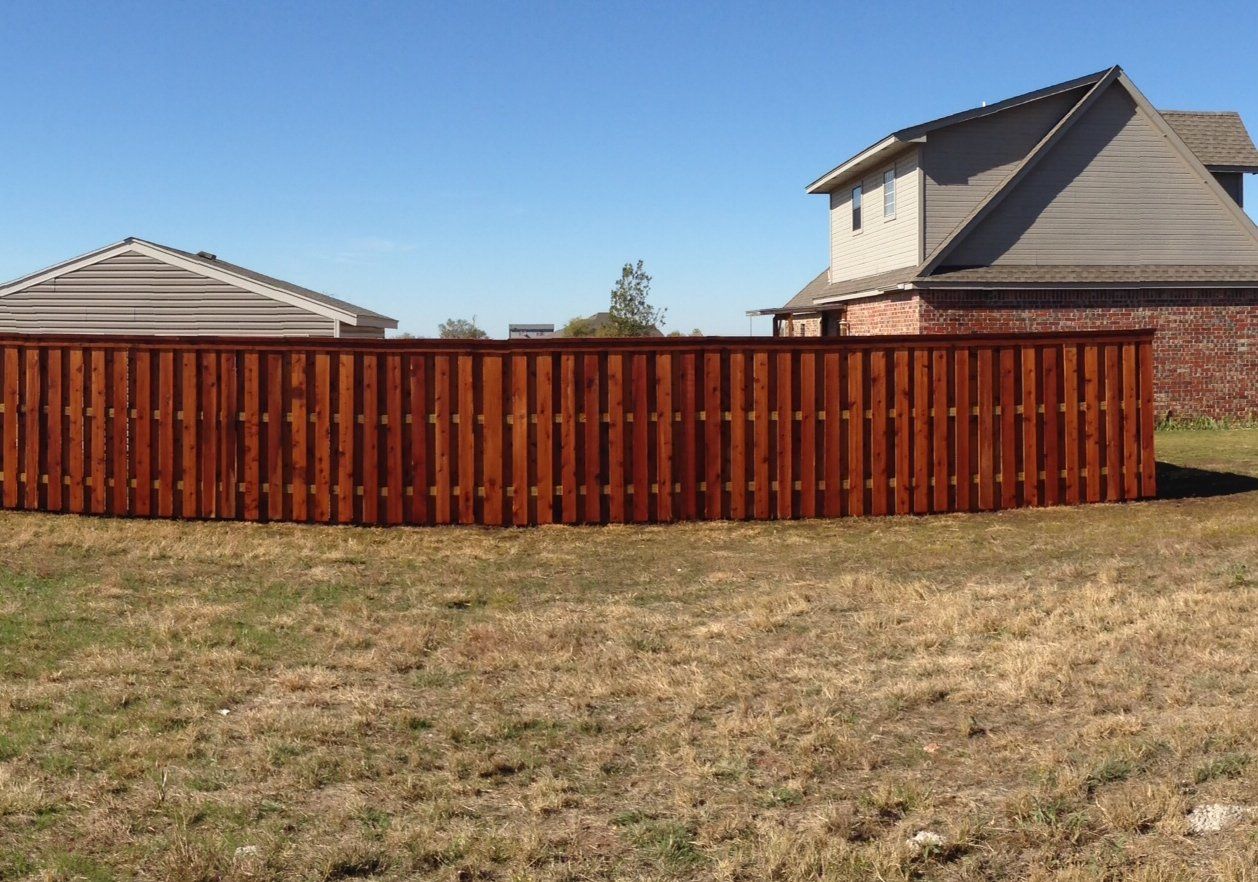 Wood fences