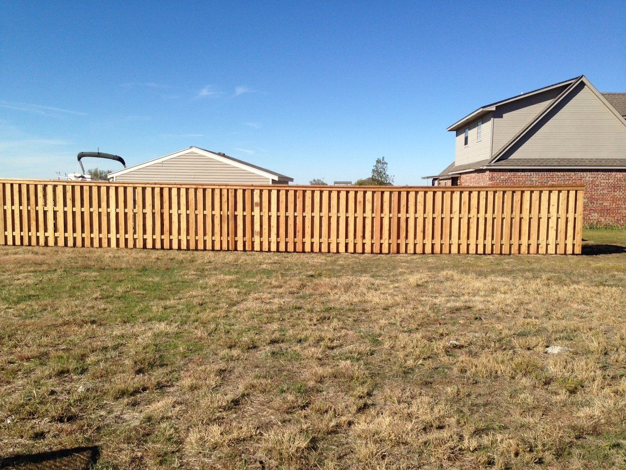 Wood fences