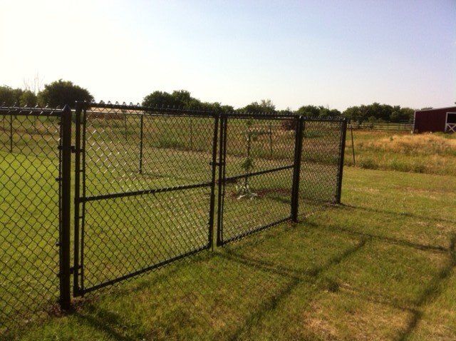 Chain link fences